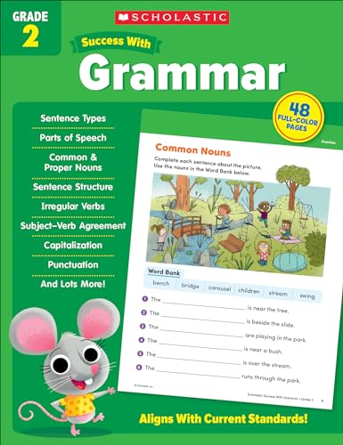 Stock image for Scholastic Success with Grammar Grade 2 Workbook for sale by ThriftBooks-Dallas