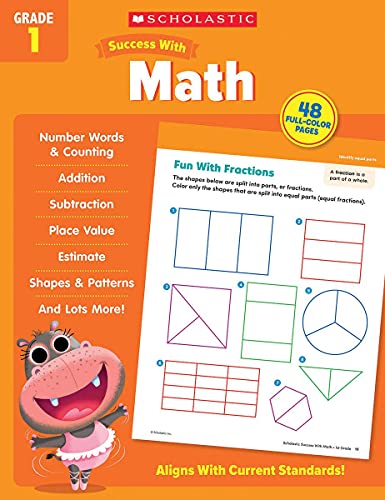 Stock image for Scholastic Success with Math Grade 1 Workbook for sale by SecondSale