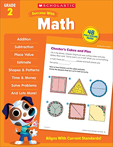 Stock image for Scholastic Success with Math Grade 2 Workbook for sale by GF Books, Inc.