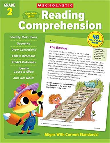 Stock image for Scholastic Success with Reading Comprehension Grade 2 Workbook (Scholastic, Grade 2) for sale by SecondSale