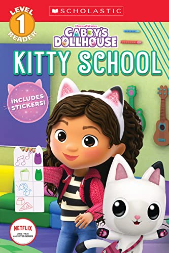 9781338804461: Kitty School (Gabby's Dollhouse: Scholastic Reader, Level 1)