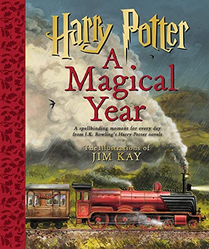 9781338809978: HARRY POTTER MAGICAL YEAR ILLUSTRATIONS OF JIM KAY HC: A Magical Year