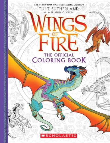 Stock image for Official Wings of Fire Coloring Book for sale by Blackwell's