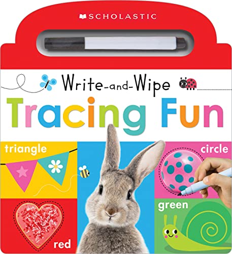 Stock image for Tracing Fun: Scholastic Early Learners (Write and Wipe) for sale by Front Cover Books