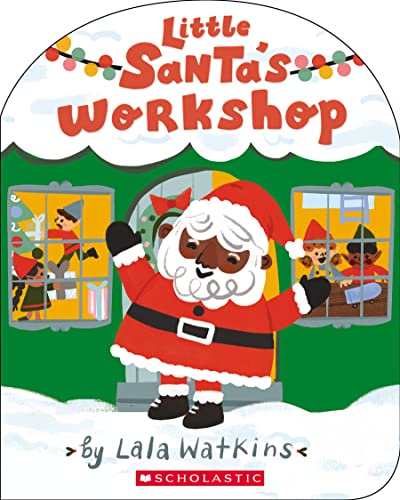 9781338829433: Little Santa's Workshop (A Lala Watkins Book) (Good Vibes)