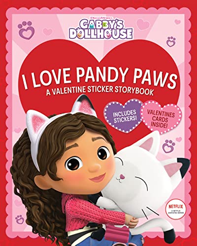 9781338856781: I Love Pandy Paws: A Valentine Sticker Storybook (Gabby's Dollhouse)