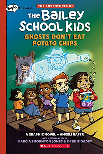 Beispielbild fr Ghosts Dont Eat Potato Chips: A Graphix Chapters Book (The Adventures of the Bailey School Kids #3) (The Adventures of the Bailey School Kids Graphix) zum Verkauf von KuleliBooks