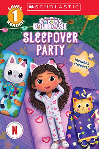 Imagen de archivo de Gabby's Dollhouse: Sleepover Party (Scholastic Reader, Level 1) a la venta por ZBK Books