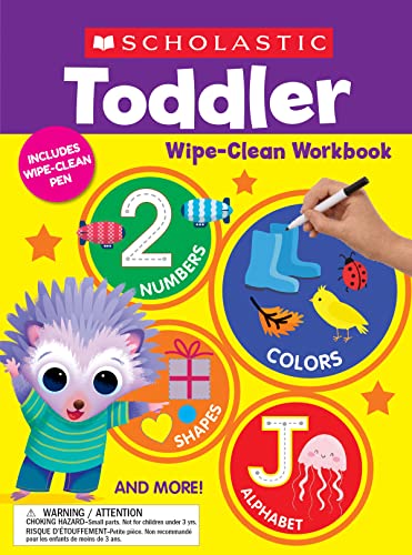 Beispielbild fr Scholastic Toddler Wipe-Clean Workbook zum Verkauf von PBShop.store US