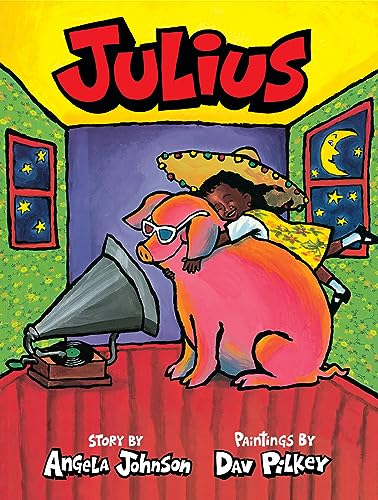 Imagen de archivo de Julius [Hardcover] Johnson, Angela and Pilkey, Dav a la venta por Lakeside Books