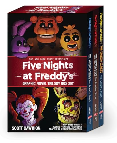 9781339012513: Five Nights at Freddy's Graphic Novel Trilogy Box Set: The Fourth Closet / the Twisted Ones / the Silver Eyes: 1-3