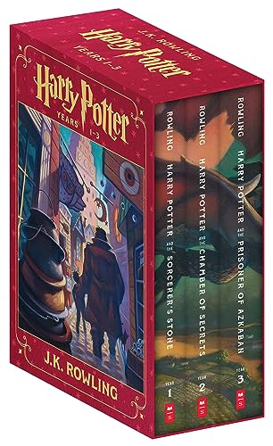 Imagen de archivo de Harry Potter Paperback Box Set (Books 1-3) a la venta por Seattle Goodwill