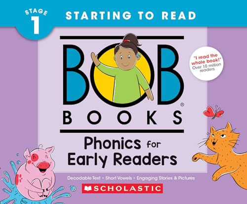 Stock image for Bob Books - Phonics for Early Readers Hardcover Bind-Up Phonics, Ages 4 and Up, Kindergarten (Stage 1: Starting to Read) for sale by Blackwell's