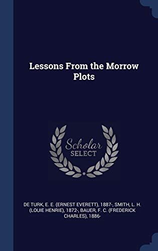 Stock image for Lessons From the Morrow Plots for sale by Lucky's Textbooks