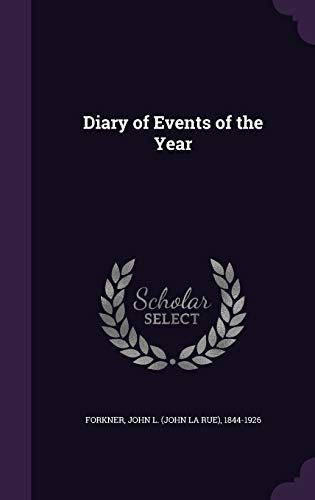 9781341623103: Diary of Events of the Year