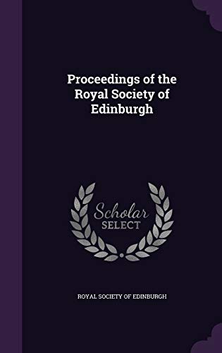 9781341809828: Proceedings of the Royal Society of Edinburgh