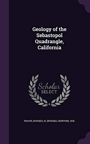 Stock image for Geology of the Sebastopol Quadrangle, California for sale by Lucky's Textbooks