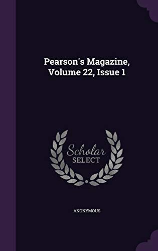 9781343000582: Pearson's Magazine, Volume 22, Issue 1
