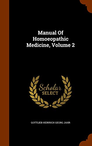 9781344990271: Manual Of Homoeopathic Medicine, Volume 2