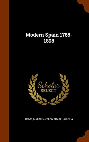 Imagen de archivo de Modern Spain 1788-1898 a la venta por West Coast Bookseller