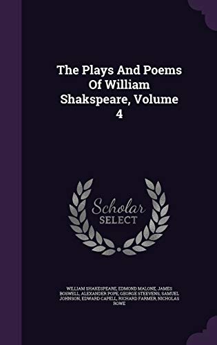 9781346451039: The Plays And Poems Of William Shakspeare, Volume 4