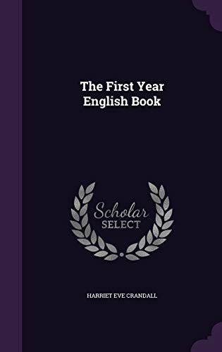 9781346799186: The First Year English Book