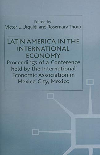 Stock image for Latin America in the International Economy for sale by Revaluation Books