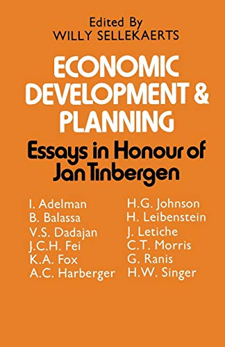 Stock image for Economic Development and Planning : Essays in Honour of Jan Tinbergen for sale by Chiron Media