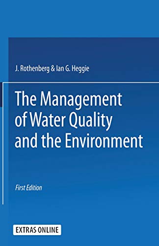 Stock image for The Management of Water Quality and the Environment for sale by Chiron Media