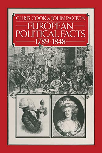 9781349033102: European Political Facts 1789-1848 (Palgrave Historical and Political Facts)