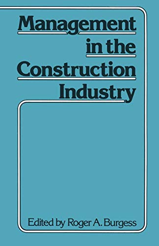 9781349037223: Management in the Construction Industry