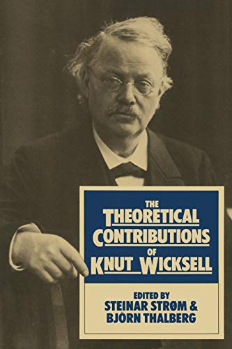 Stock image for The Theoretical Contributions of Knut Wicksell for sale by Chiron Media