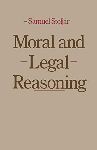 9781349050970: Moral and Legal Reasoning