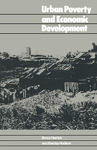 Imagen de archivo de Urban Poverty and Economic Development: A Case Study of Costa Rica a la venta por Chiron Media