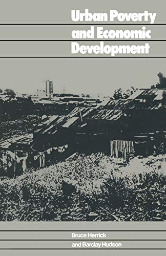 Stock image for Urban Poverty and Economic Development: A Case Study of Costa Rica for sale by Mispah books