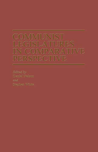 Imagen de archivo de Communist Legislatures in Comparative Perspective a la venta por Chiron Media