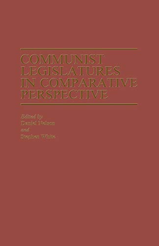 9781349060887: Communist Legislatures in Comparative Perspective