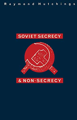 Beispielbild fr Soviet Secrecy and Non-Secrecy zum Verkauf von Chiron Media