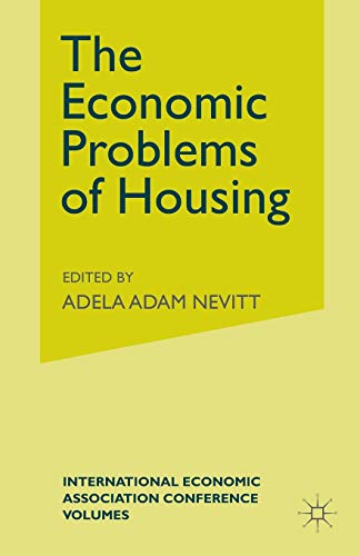 Imagen de archivo de The Economic Problems of Housing a la venta por Mispah books