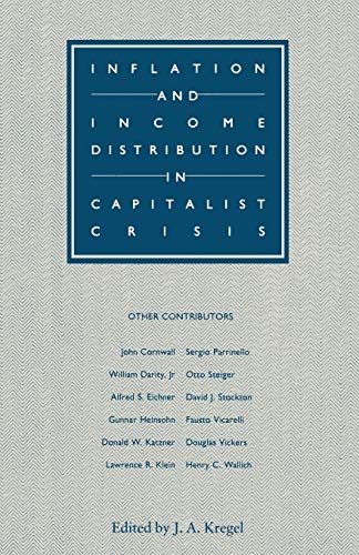 9781349088355: Inflation and Income Distribution in Capitalist Crisis