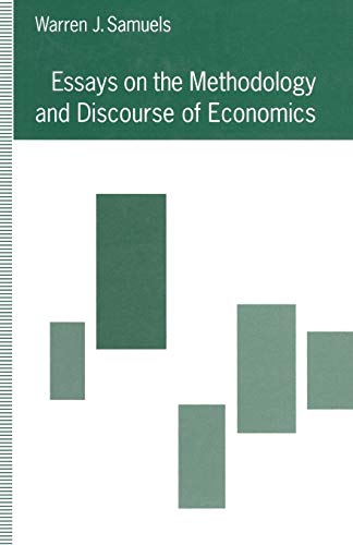 Stock-Bild f�r Essays on the Methodology and Discourse of Economics