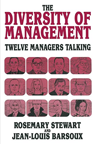 9781349130894: The Diversity of Management: Twelve Managers Talking