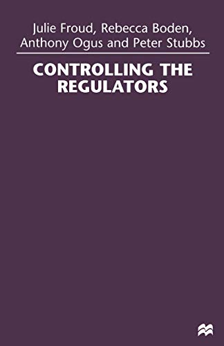 Stock image for Controlling the Regulators for sale by Chiron Media