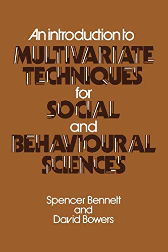 Stock image for An Introduction to Multivariate Techniques for Social and Behavioural Sciences for sale by Chiron Media