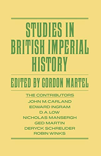 Beispielbild fr Studies in British Imperial History zum Verkauf von Kennys Bookshop and Art Galleries Ltd.