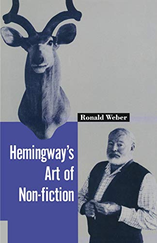 Stock image for Hemingway's Art of Non-Fiction for sale by Chiron Media