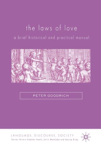 9781349283118: The Laws of Love: A Brief Historical and Practical Manual