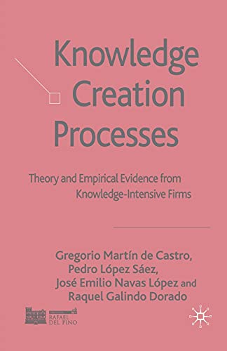 9781349284948: Knowledge Creation Processes: Theory and Empirical Evidence from Knowledge Intensive Firms