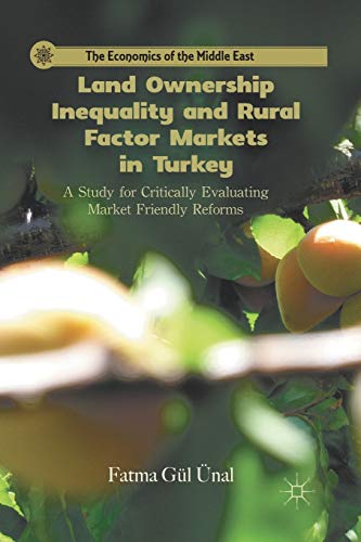9781349298464: Land Ownership Inequality and Rural Factor Markets in Turkey: A Study for Critically Evaluating Market Friendly Reforms