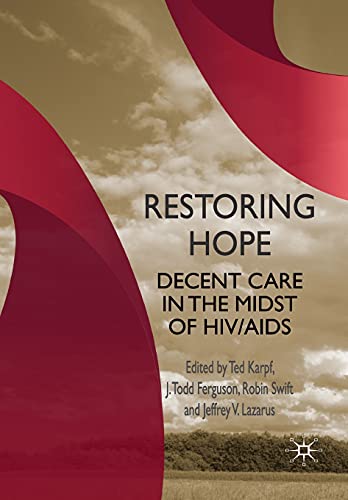 Stock image for Restoring Hope for sale by Kennys Bookshop and Art Galleries Ltd.